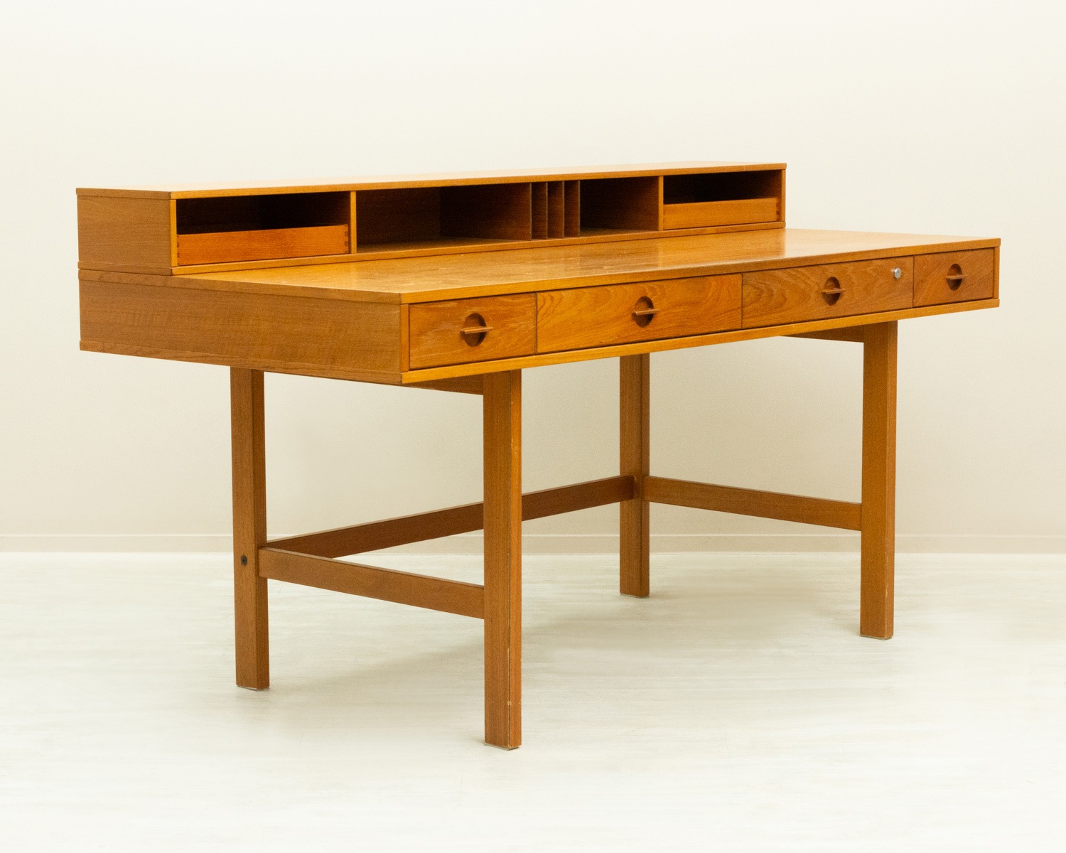 Teak Flip Top Desk by Peter Lovig Nielsen