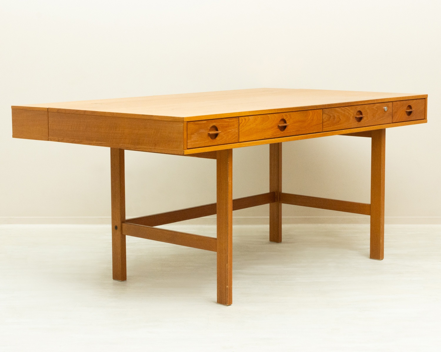 Teak Flip Top Desk by Peter Lovig Nielsen