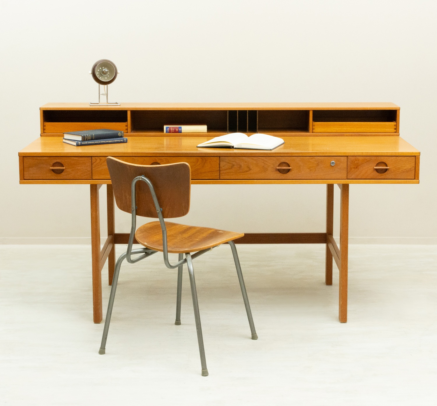 Teak Flip Top Desk by Peter Lovig Nielsen