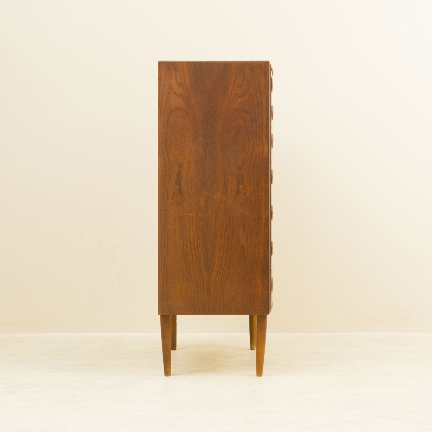 7�ʥ������ȡʸ��դ��˥ǥ�ޡ��� �������� ��Danish Vintage Teak 7-Drawer Chest with Key���̲�������ơ����������ե졼���