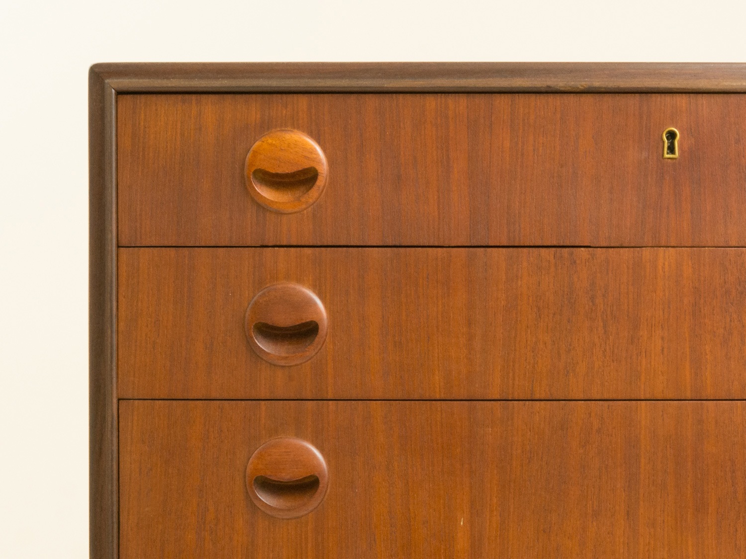 7�ʥ������� �������� ��Danish Vintage Teak 7-Drawer Chest with Key �̲�������ơ���