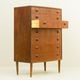 7�ʥ������� �������� ��Danish Vintage Teak 7-Drawer Chest with Key �̲�������ơ���
