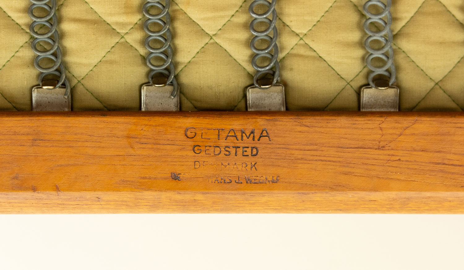 GE290A High back Chair by Hans J Wegner