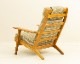 GE290A High back Chair by Hans J Wegner