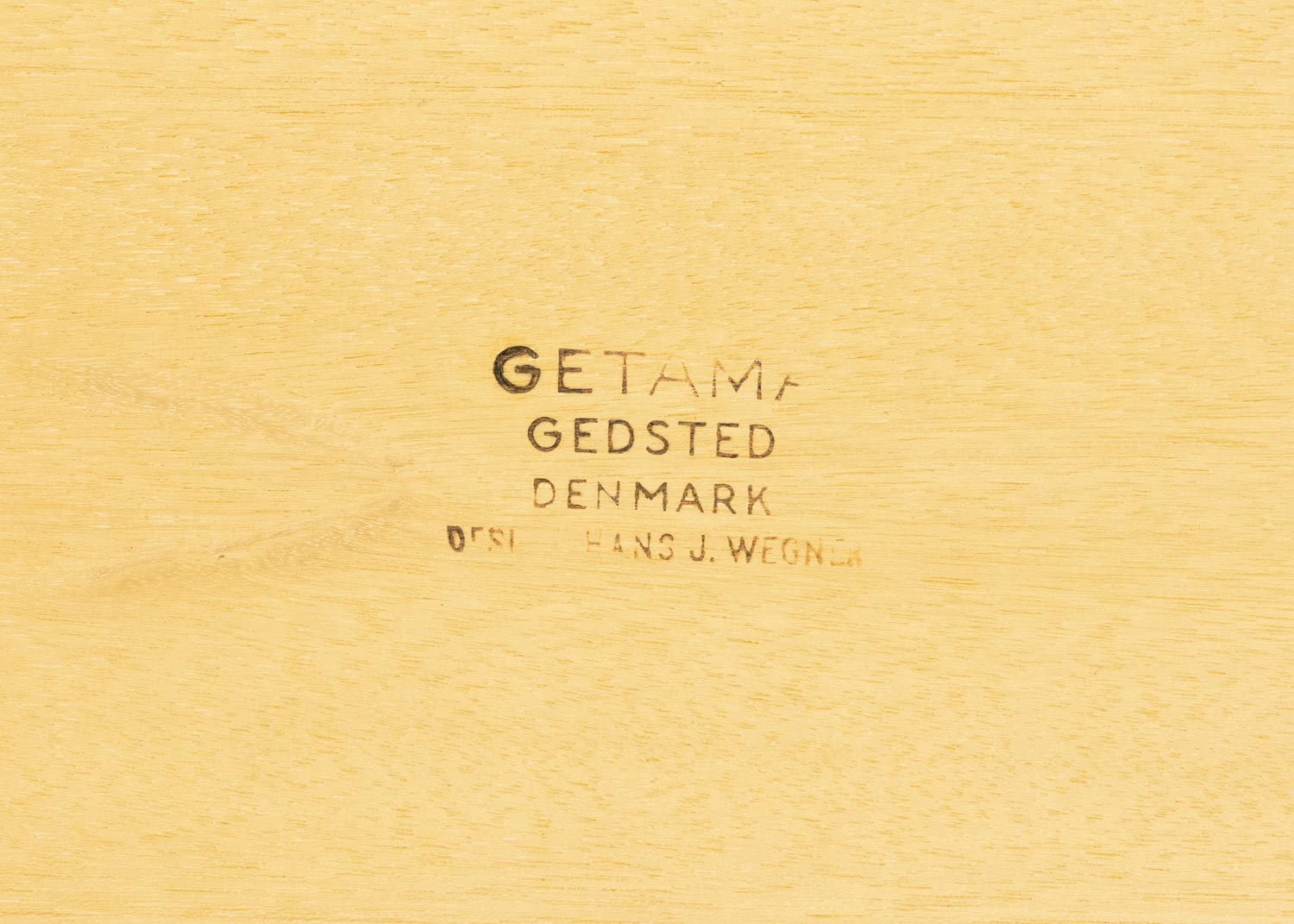 GE530 Easy Chair + Ottoman by Hans J Wegner