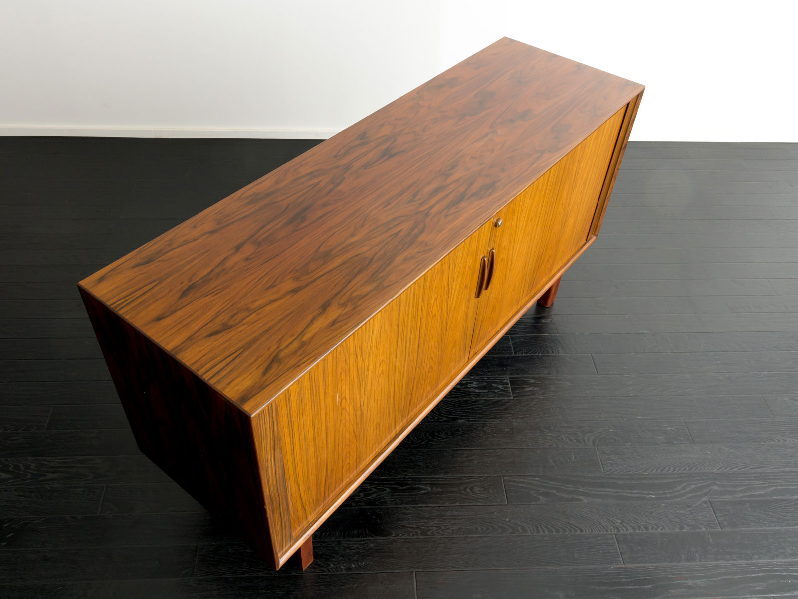 サイドボード スライド扉 北欧ヴィンテージ家具の通販