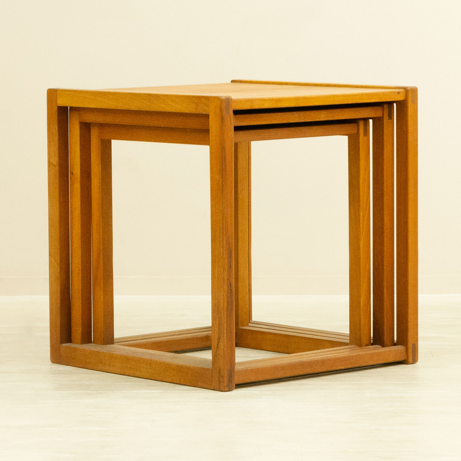 ボーエ・モーエンセン ネストテーブル チーク 北欧ビンテージ