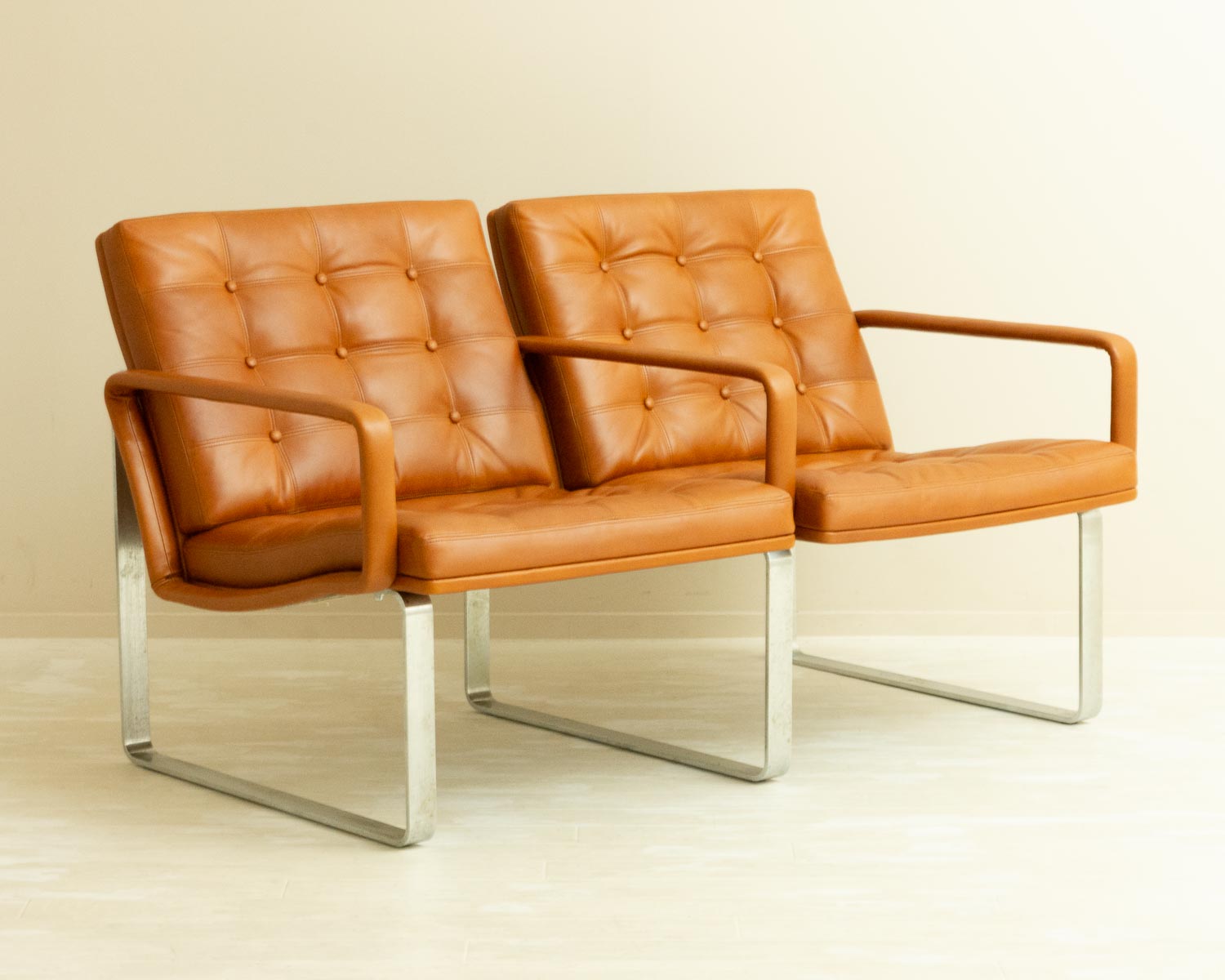 Moduline Sofa Ole Gjerlov-Knudsen & Torben Lind レザー 北欧家具