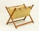 ߥ ޤꤿ߼ޥåFoldable Teak Magazine Rack with Suede from Denmark̲ơž夲ĥؤѤߡ