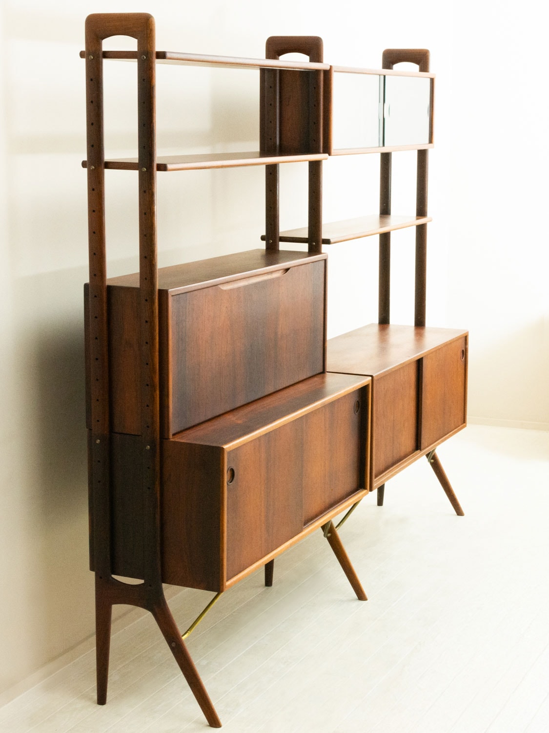 Kurt Ostervig Shelf ローズウッド 北欧ビンテージ家具CLOVERKY