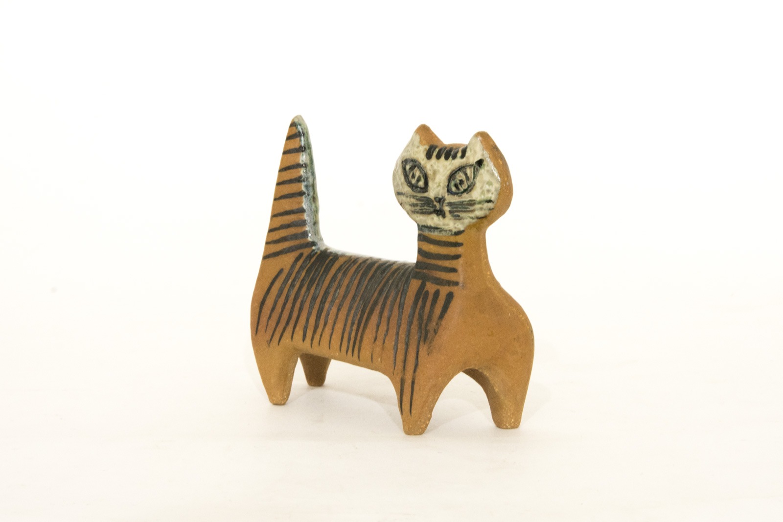 Lisa Larson グスタフスベリ ビンテージ小さな動物園 ネコ 猫 Cat 捧呈