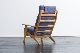 GE290A High back Chair by Hans J Wegner