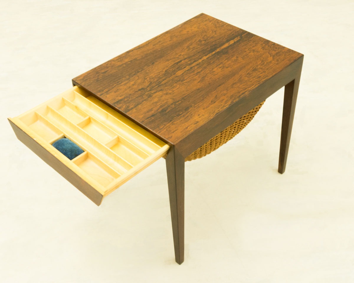 セブリンハンセン モデル40 ソーイングテーブル ローズウッド