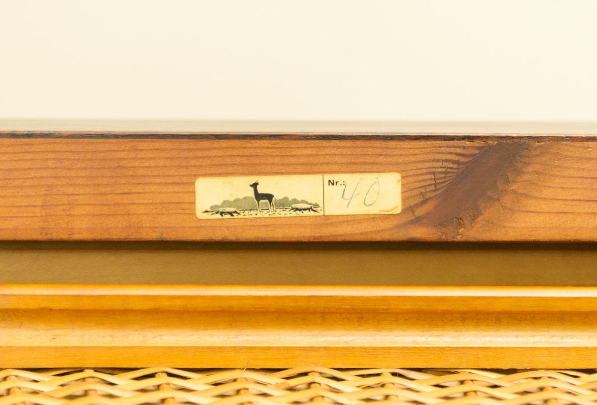 セブリンハンセン モデル40 ソーイングテーブル ローズウッド