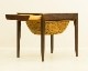 Severin Hansen Jr.�ʥ�����󡦥ϥ󥻥� Jr.�˥ǥ����� �������󥰥ơ��֥��Rosewood Sewing Table by Severin Hansen Jr. for Haslev M���belsnedkeri���̲�������ơ������饿��Х����å��դ���