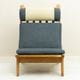 GE375 Easy Chair by Hans J. Wegner