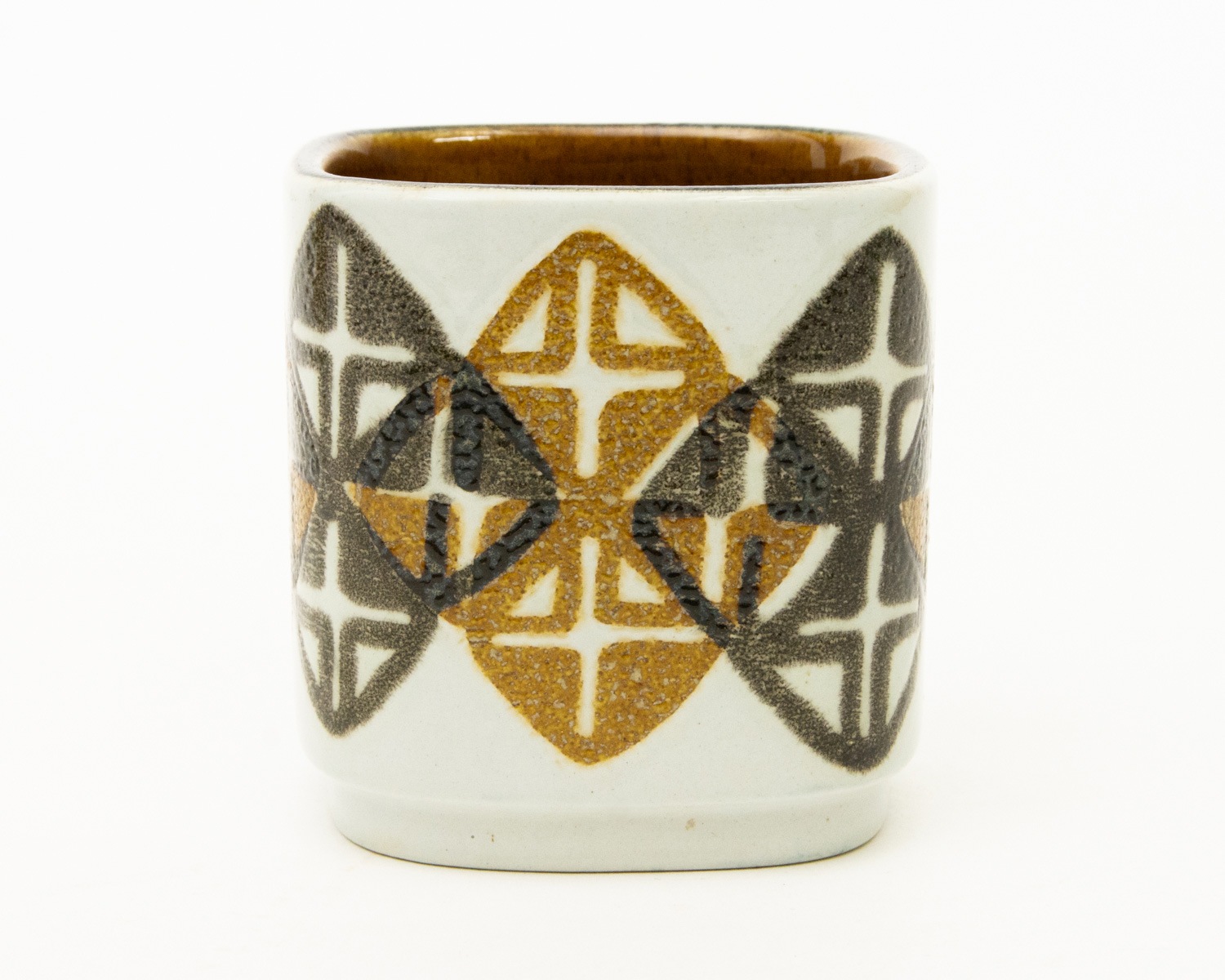 Royal Copenhagen ������륳�ڥ�ϡ����� Baca �Хå����꡼�� Square Vase �ִ� Ellen Malmer ����󡦥ޥ�ޡ�