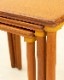 E.W. Bach �ǥ����� �ͥ��ȥơ��֥��Teak Nesting Tables by E.W. Bach for M?belfabrikken Toften��1960ǯ�塿�̲�������ơ�����3�����åȡ�
