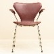 ͡䥳֥ ֥ʥࡦ쥶͡1976ǯˡSeven Chair by Arne Jacobsen with Arms & LeatherFritz Hansen & Danish Control