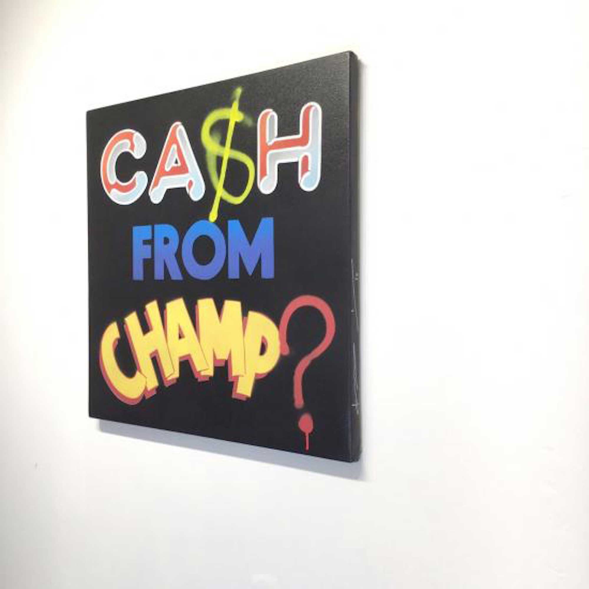 "cash from champ?" (black) designed by kurry
