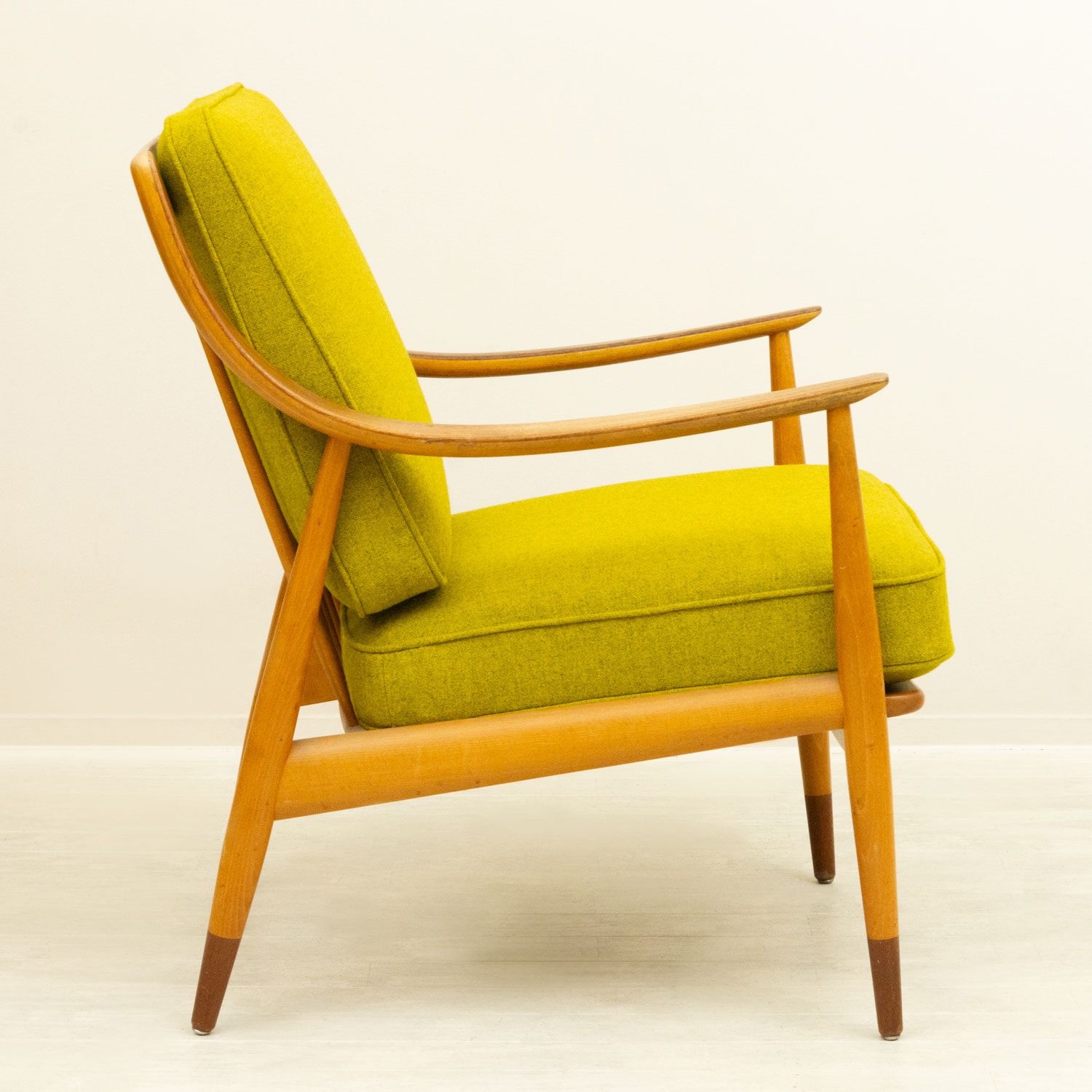 Peter Hvidt & Orla Molgaard Nielsen FD144 イージチェア チーク