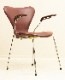 ����͡��䥳�֥��� ���֥�������ʥ������դ����쥶���ˡ�Arne Jacobsen Seven Chair with Arms��Fritz Hansen ������꡿�̲��ǥ������