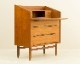 �饤�ƥ��󥰥ӥ塼���� 1960ǯ�� �ǥ�ޡ����� �������� ��Danish Vintage Teak Writing Bureau with Drawers���̲�������ơ�������Ǽ�Ϥ��꡿�����Ф��֥롼������