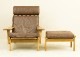 Hans J. Wegner�ʥϥ󥹡�J���������ʡ��� GE375 Easy Chair + Ottoman �̲�������ơ��������� | �����ޡ��������ࡦ��������������