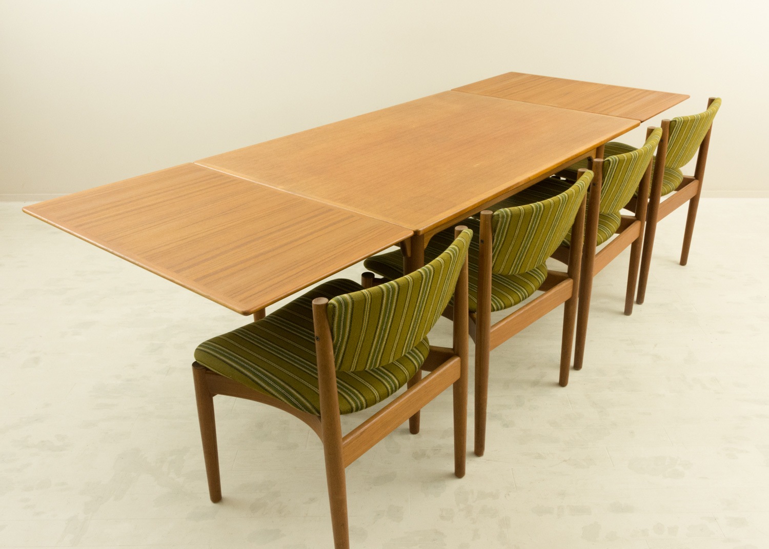 #54 Teak Extension Dining Table by Omann Jun