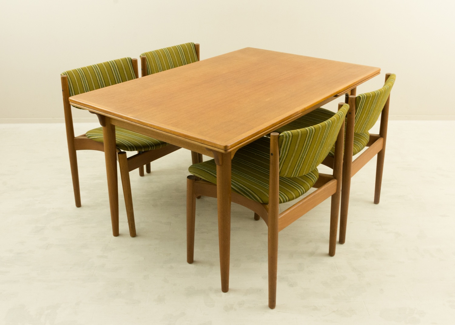 #54 Teak Extension Dining Table by Omann Jun