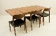 Drop leaf Dining Table by Ole Wanscher