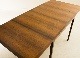 Drop leaf Dining Table by Ole Wanscher