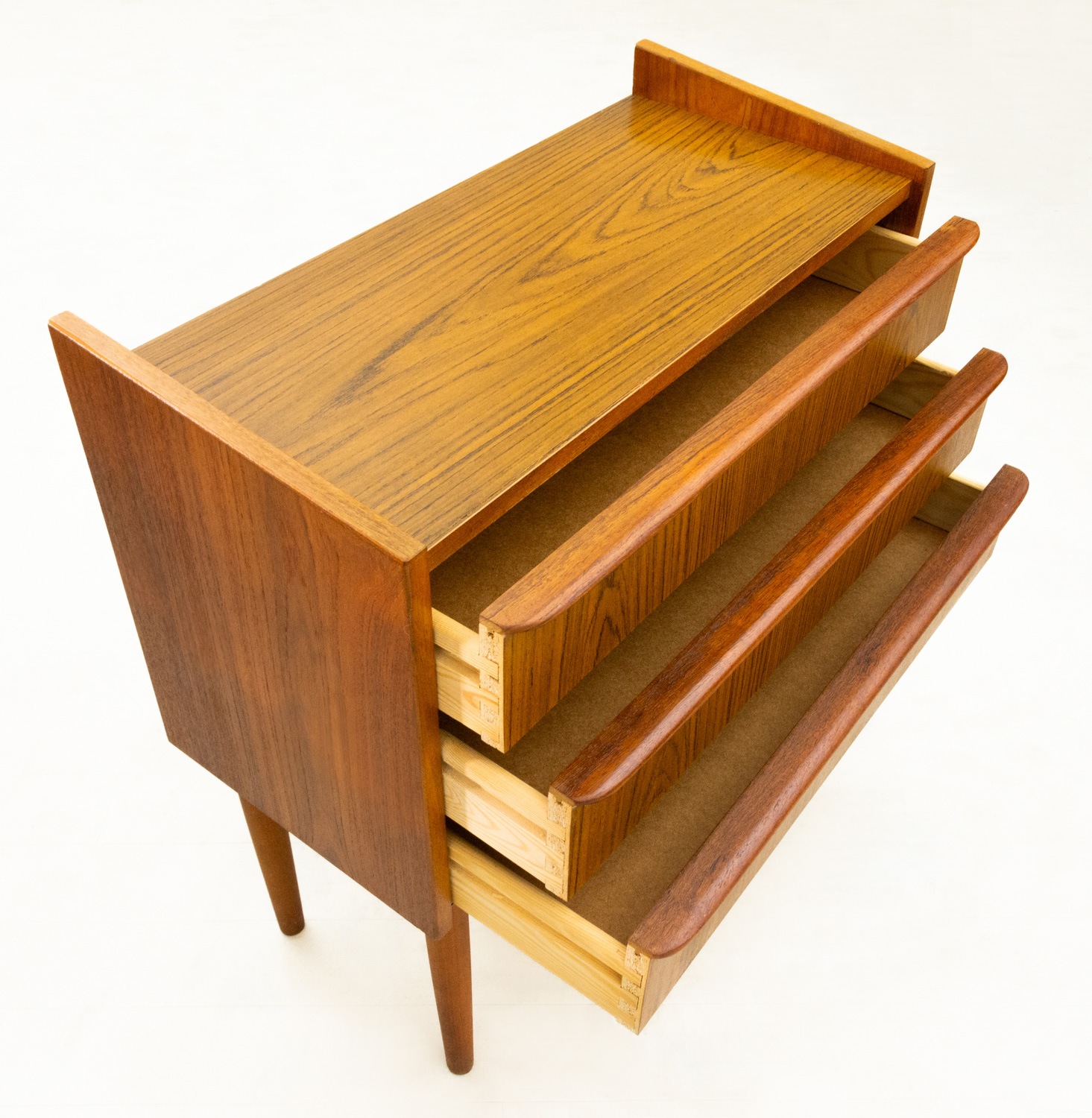 3�ʥ������� 1960ǯ�� �ǥ�ޡ����� �������� ��Danish Vintage Teak 3-Drawer Chest