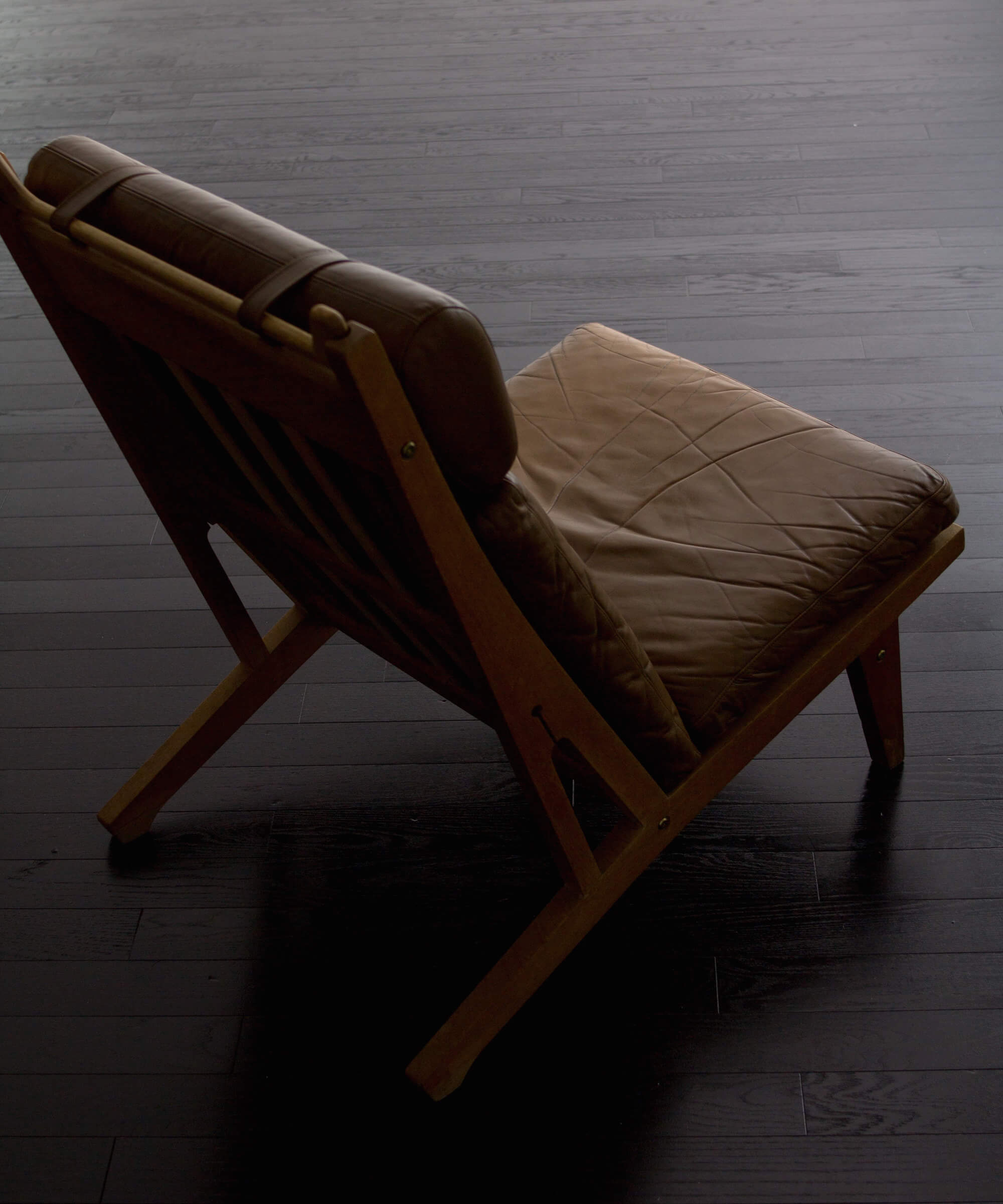 GE375 High back Chair by Hans J Wegner