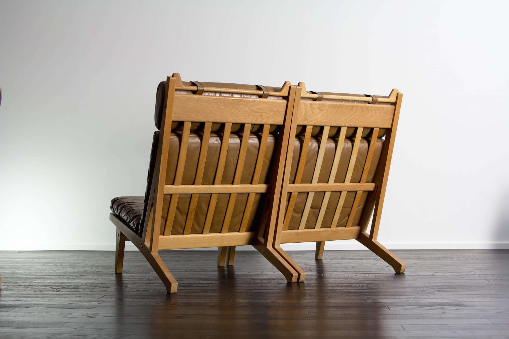 GE375 High back Chair by Hans J Wegner