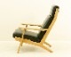GE290A High back Chair + Ottoman by Hans J Wegner
