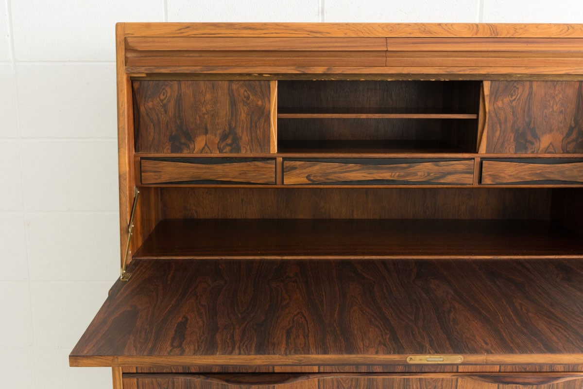 Erling Torvits ビューロー ローズウッド 北欧ビンテージ家具CLOVERKY