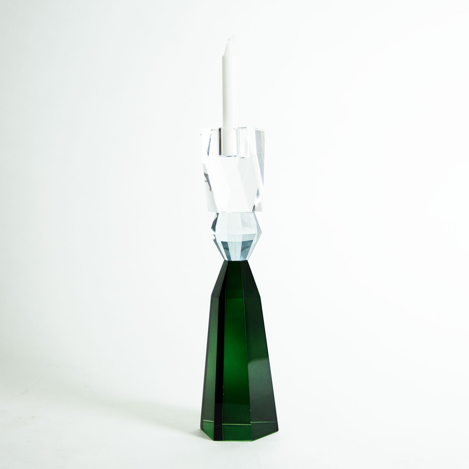 Emerald Candle Stand