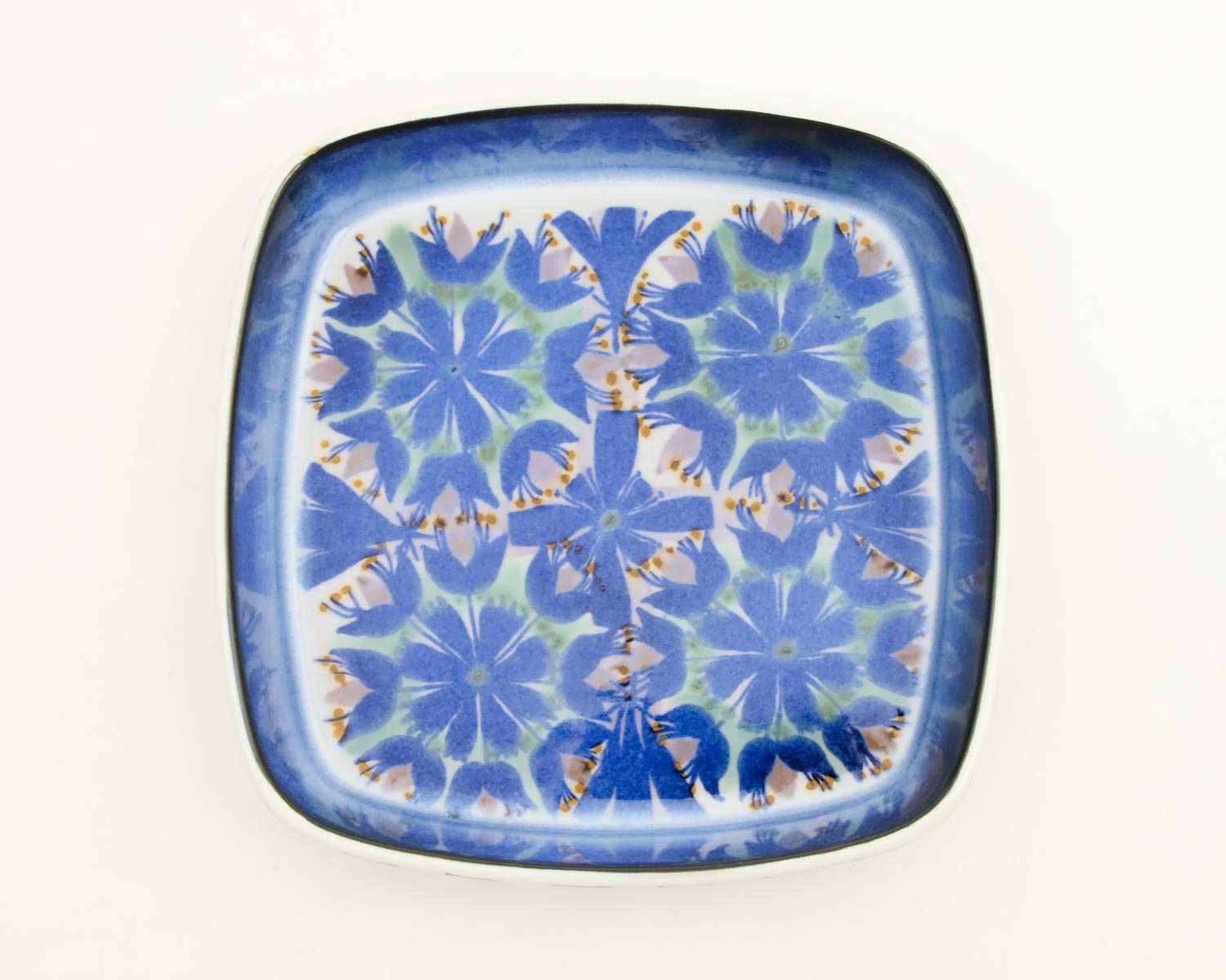 ������륳�ڥ�ϡ����� �ƥͥ� ���������ǥ��å����Tenera Square Dish by Marianne Johnson���̲�������ơ������֥롼���ۥ磻�ȡ�