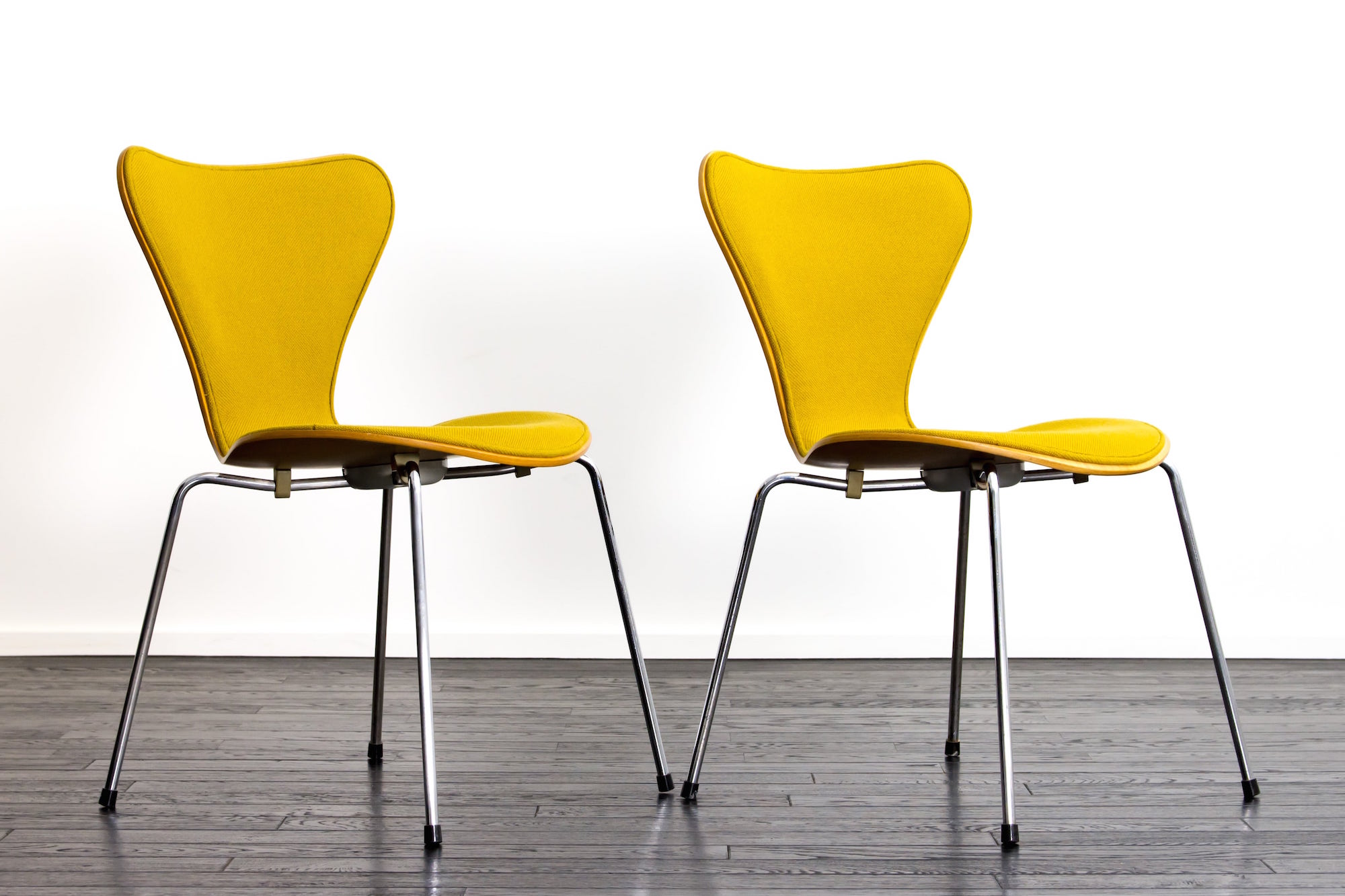 セブンチェア イエロー 北欧ヴィンテージ家具の通販