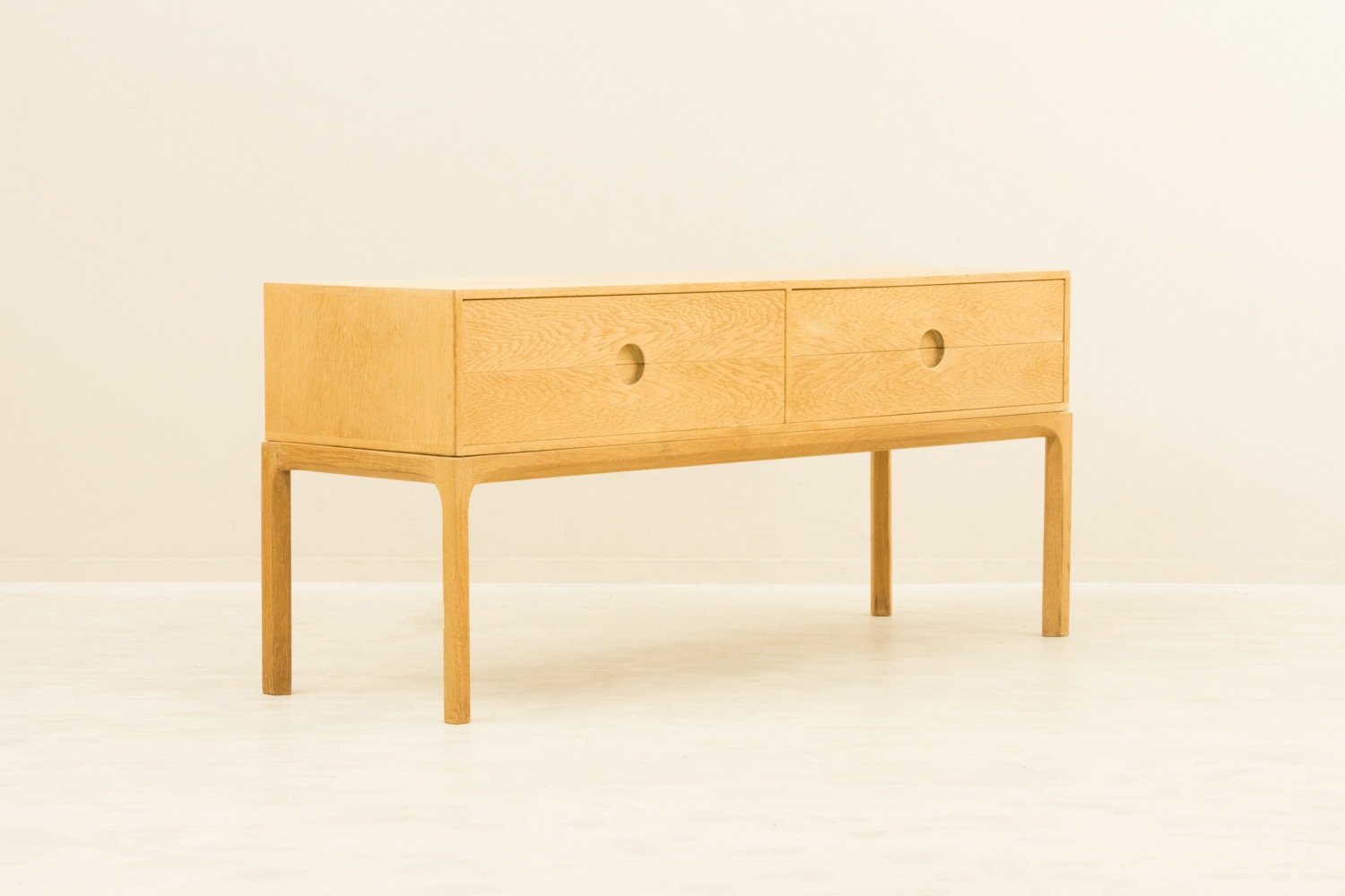 #394 Oak Chest by Kai Kristiansen for Aksel Kjersgaard