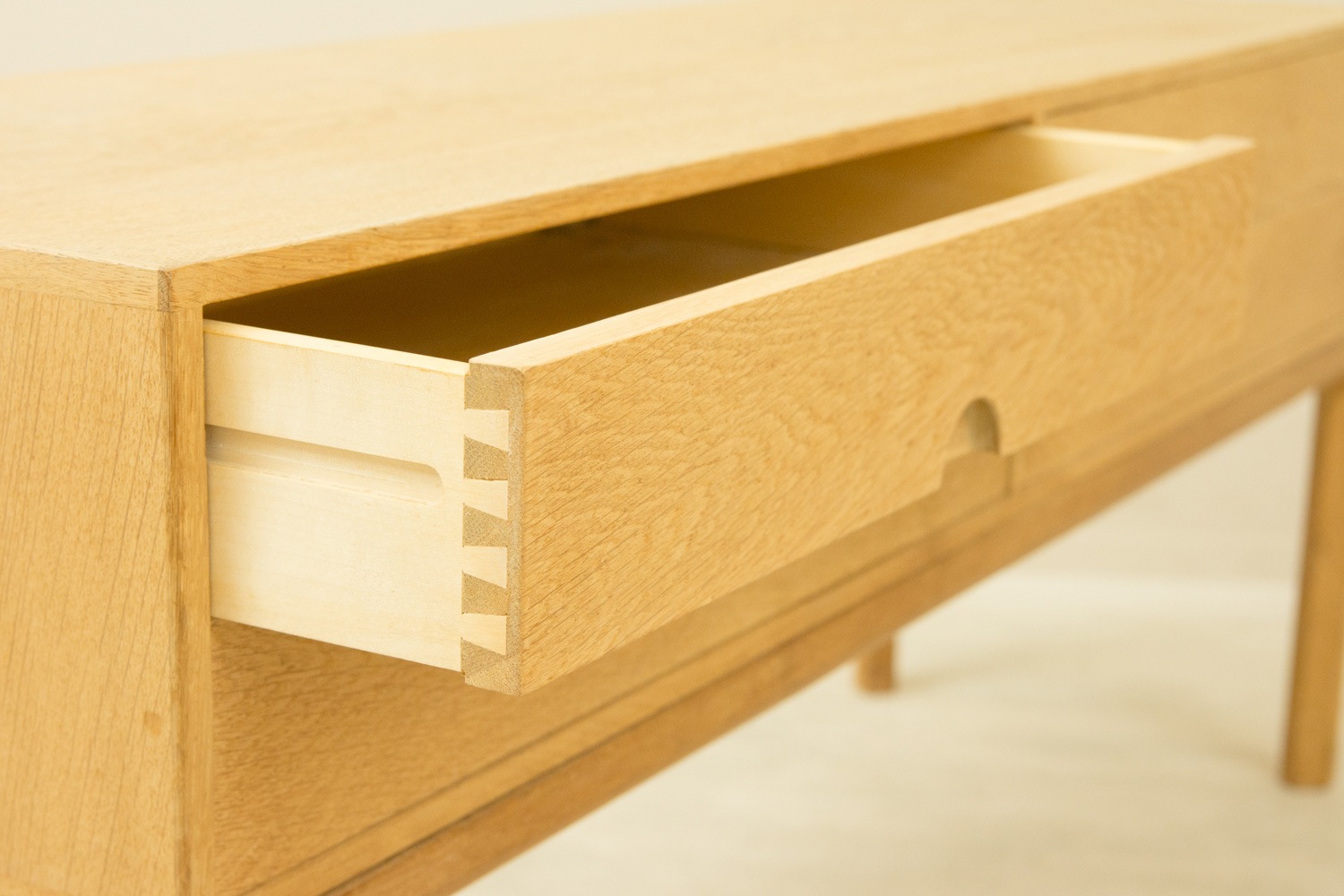 #394 Oak Chest by Kai Kristiansen for Aksel Kjersgaard