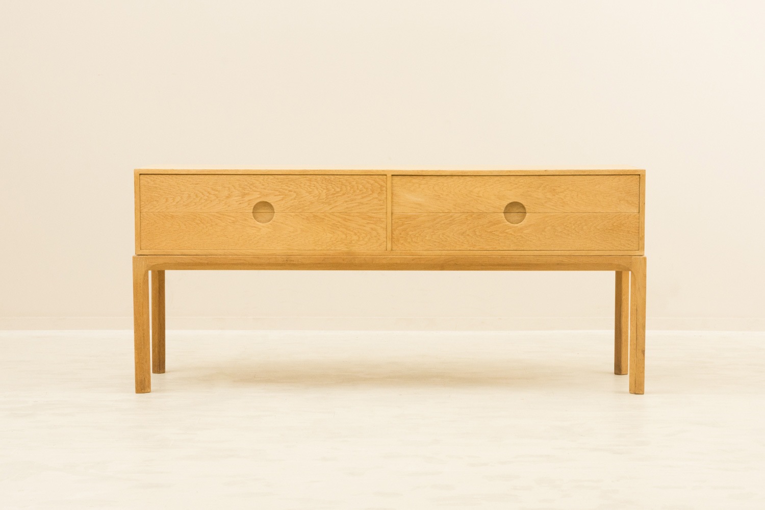 #394 Oak Chest by Kai Kristiansen for Aksel Kjersgaard