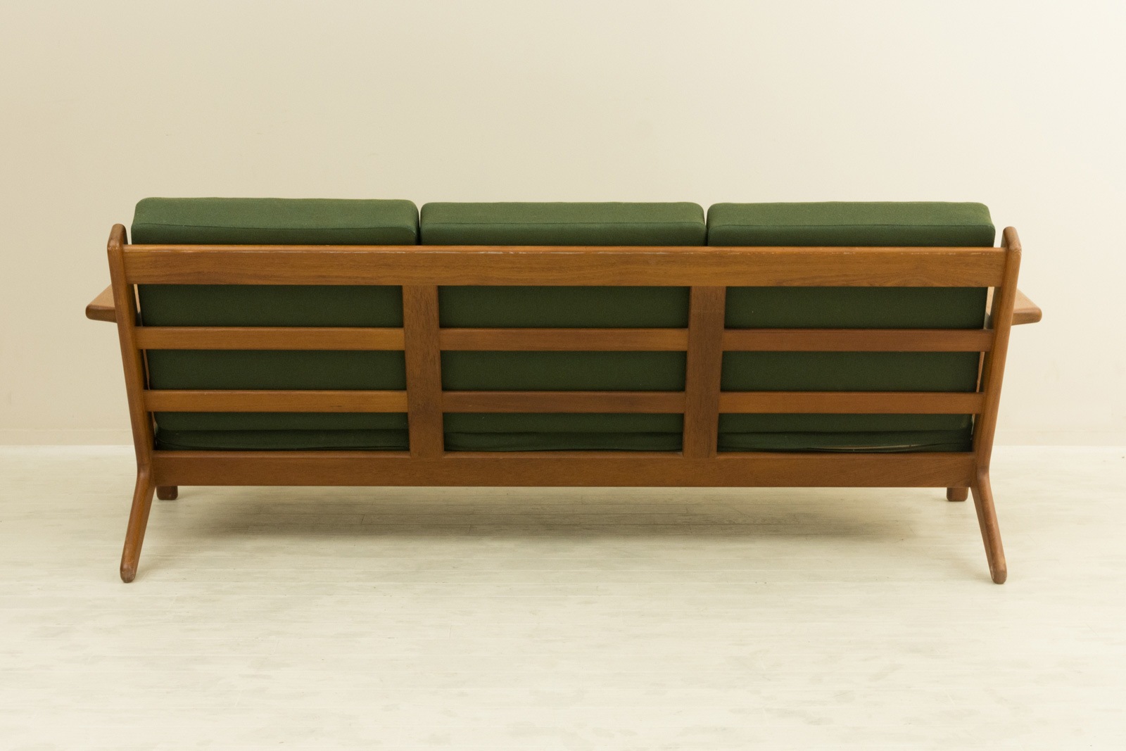 GE290 3 Seater Teak Sofa  by Hans J Wegner