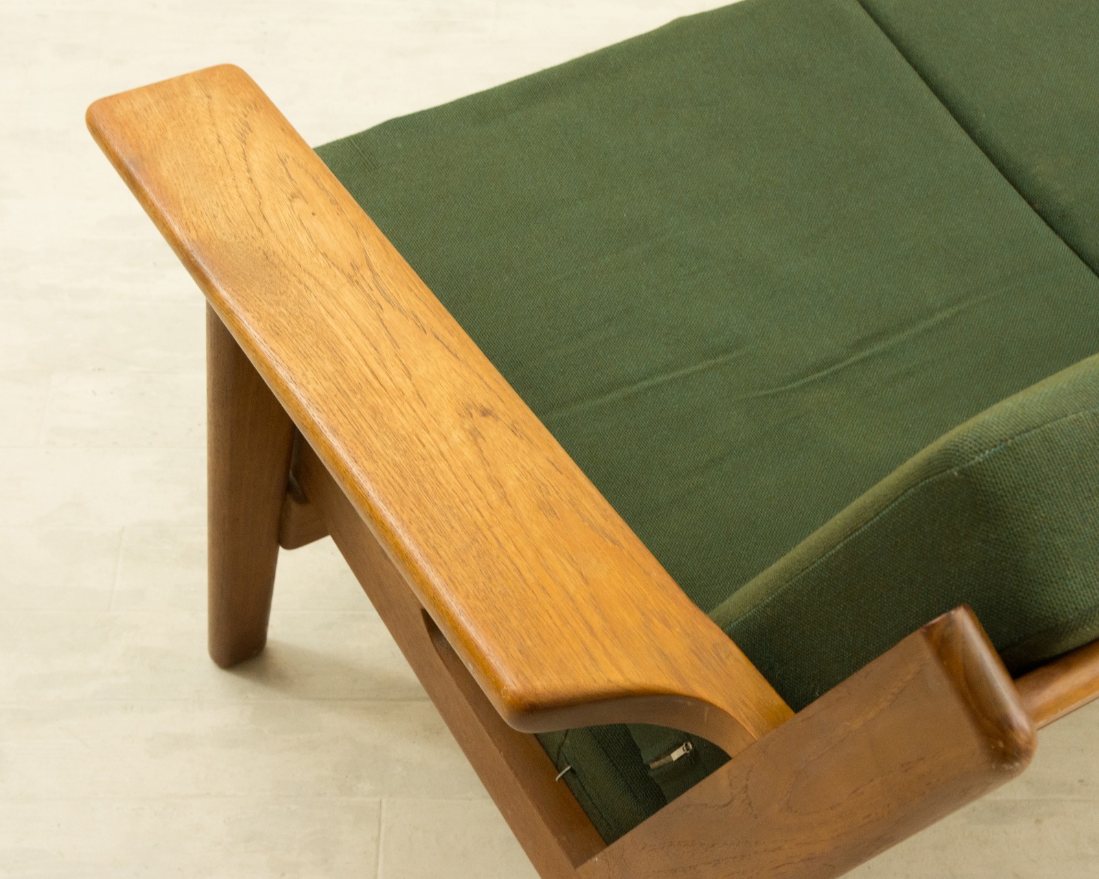 GE290 3 Seater Teak Sofa  by Hans J Wegner