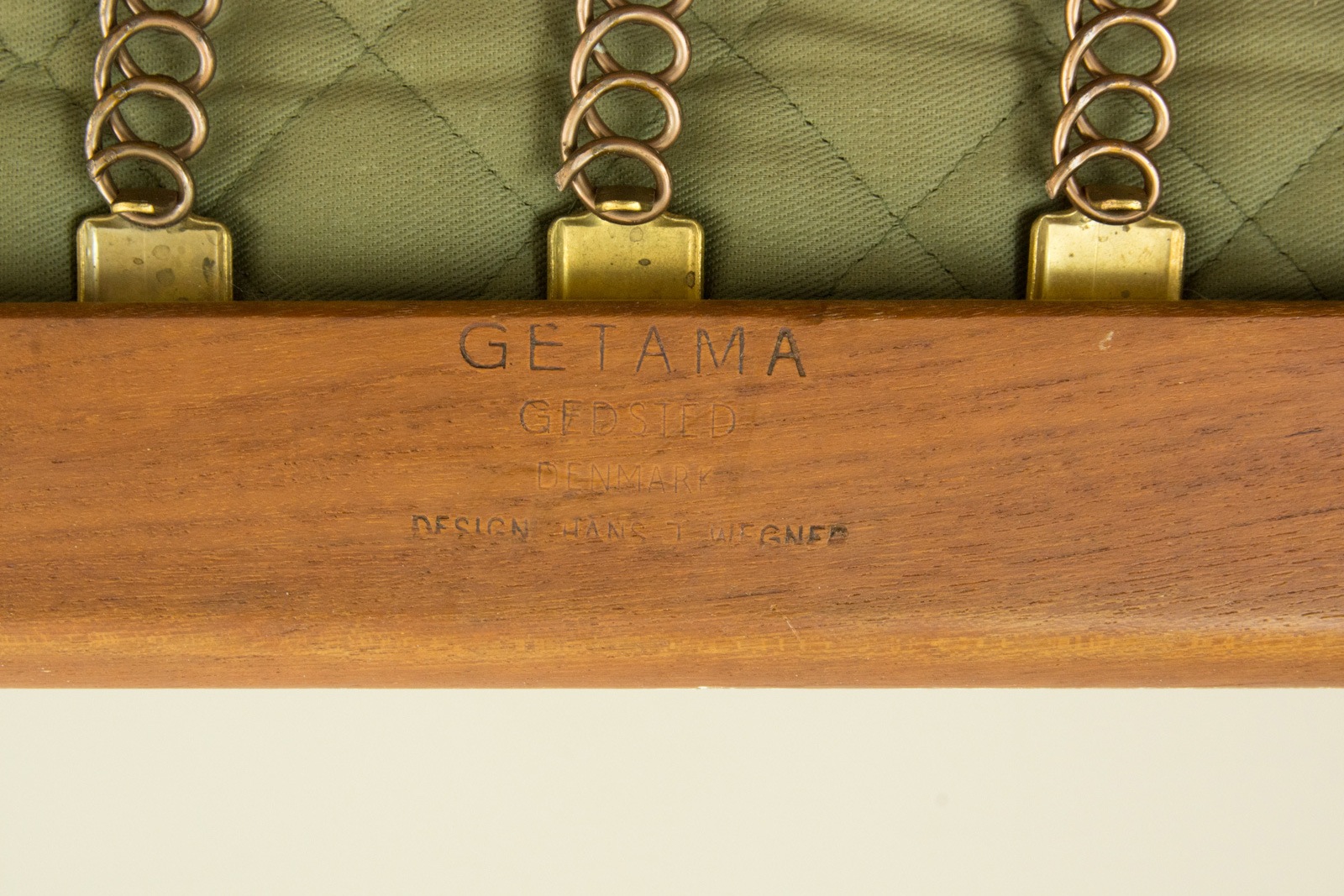 GE290 3 Seater Teak Sofa  by Hans J Wegner