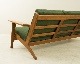 GE290 3 Seater Teak Sofa  by Hans J Wegner