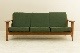GE290 3 Seater Teak Sofa  by Hans J Wegner