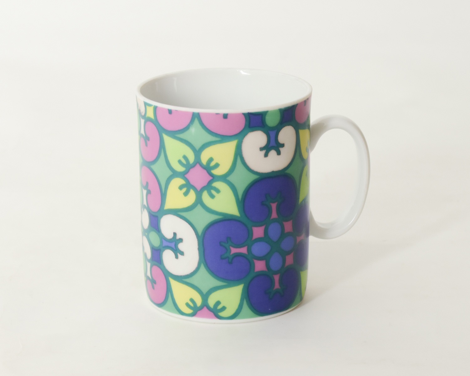 �ǥ�ޡ��� ����ե������ơ����ޥ���Vintage Colorful Mug from Denmark�ʥ��֥��������ӡ��ڥ�Ω�Ƥˤ��