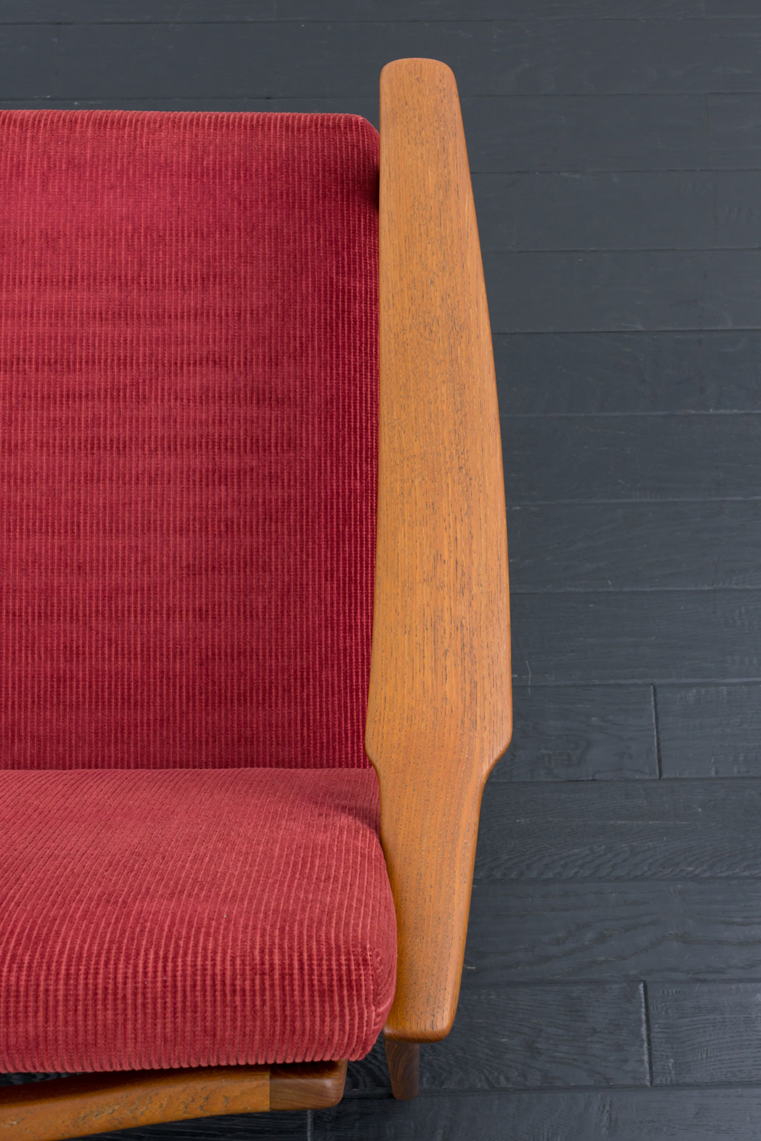 27日まで 北欧 イージーチェア チーク材 イージーチェア チーク材 北欧ヴィンテージ家具の通販